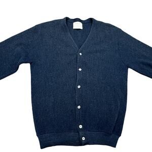 ANDOVER,‎ Cobain , Grundge, 90's,Navy  Sweater VINTAGE 100% Virgin PLZ READ!!!